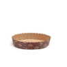Set 25 stampi crostatine tonde da 300 g in carta da forno marrone ø15,5xh3,5 cm Set 25 stampi crostatine tonde da 300 g in carta da forno marrone ø15,5xh3,5 cm