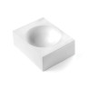 Zuccotto 115 Silikomart: stampo in silicone bianco Tortaflex per zuccotti o parrozzi ø115xh57 mm Zuccotto 115 Silikomart: stampo in silicone bianco Tortaflex per zuccotti o parrozzi ø115xh57 mm