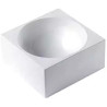 Stampo Zuccotto Tortaflex Zuc in silicone bianco di diametro 180 mm e volume 1570 ml da Silikomart Stampo Zuccotto Tortaflex Zuc in silicone bianco di diametro 180 mm e volume 1570 ml da Silikomart