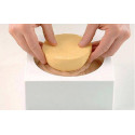 Stampo Zuccotto Tortaflex Zuc in silicone bianco di diametro 160 mm e volume 1108 ml da Silikomart