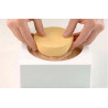 Stampo Zuccotto Tortaflex Zuc in silicone bianco di diametro 160 mm e volume 1108 ml da Silikomart Stampo Zuccotto Tortaflex Zuc in silicone bianco di diametro 160 mm e volume 1108 ml da Silikomart
