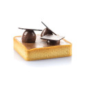 Tarte Ring Square 8x8xh2 cm Silikomart anello microforato crostatina quadrata