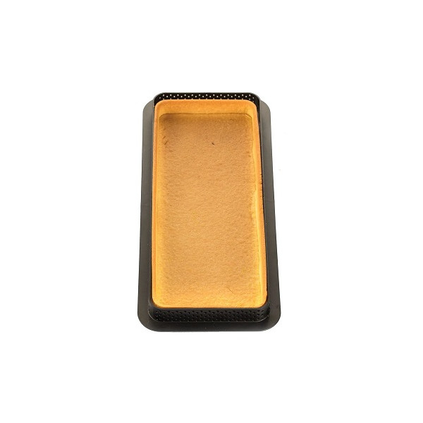 Tarte Ring Rectangular 265x105xh20 mm anello microforato per crostata rettangolare