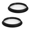 Tarte Ring Round ø15xh2 cm Silikomart anello microforato crostata tonda set 2 pz Tarte Ring Round ø15xh2 cm Silikomart anello microforato crostata tonda set 2 pz