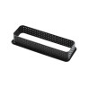 Tarte Ring Rectangular 120x35xh20 mm Silikomart anello microforato per crostatina rettangolare Tarte Ring Rectangular 120x35xh20 mm Silikomart anello microforato per crostatina rettangolare