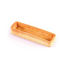 Tarte Ring Rectangular 120x35xh20 mm Silikomart anello microforato per crostatina rettangolare