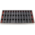 Tarte Ring Rectangular 120x35xh20 mm Silikomart anello microforato per crostatina rettangolare set 6 pz