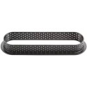 Stampo ad anello microforati per crostatine dolcetti oblunghi tarte ring oblong da 15 cm di Silikomart