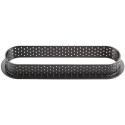 Stampo ad anello microforati per crostatine dolcetti oblunghi tarte ring oblong da 15 cm di Silikomart