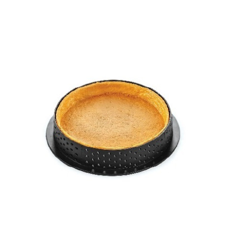 Tarte Ring Round ø7xh2 cm Silikomart anello microforato crostatina tonda Tarte Ring Round ø7xh2 cm Silikomart anello microforato crostatina tonda