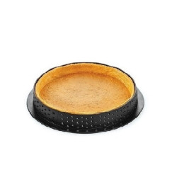 Tarte Ring Round Silikomart (Ø7/12×H2cm) – Anello Microforato Tondo per Crostate e Basi di Frolla