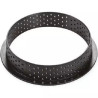 Tarte Ring Round ø12xh2 cm Silikomart anello microforato crostatina tonda Tarte Ring Round ø12xh2 cm Silikomart anello microforato crostatina tonda
