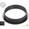 Set 8 stampi ad anello microforato tondo per crostatine e tortine Tarte Ring Round da 7 cm altezza 2 cm da Silikomart