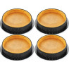 Tarte Ring Round ø12xh2 cm Silikomart anello microforato crostatina tonda set 4 pz