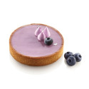 Tarte Ring Round ø10xh2 cm Silikomart anello microforato crostatina tonda set 4 pz