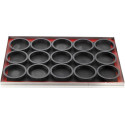 Tarte Ring Round ø10xh2 cm Silikomart anello microforato crostatina tonda set 4 pz