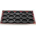 Tarte Ring Round ø10xh2 cm Silikomart anello microforato crostatina tonda set 4 pz