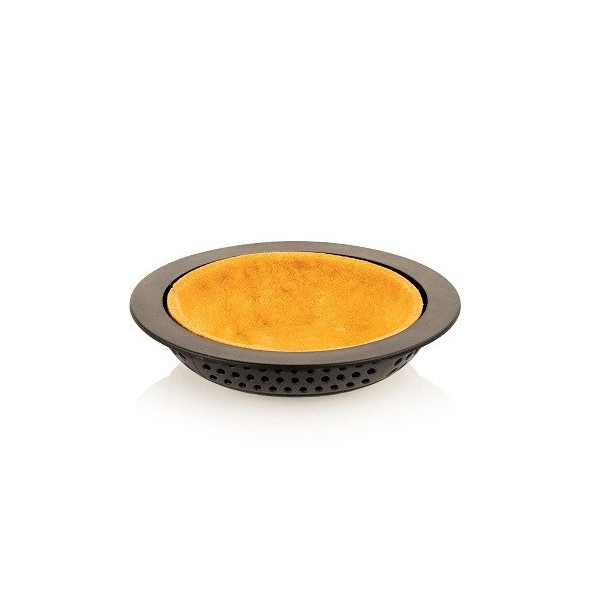 3D Tarte Ring Round ø8xh2 cm Silikomart anello microforato crostatina guscio cestino 3D set 6 pz
