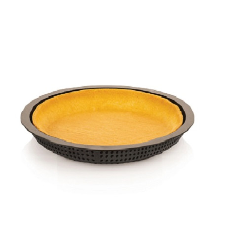 3D Tarte Ring Round ø18xh2 cm Silikomart anello microforato crostata guscio cestino 3D tondo 3D Tarte Ring Round ø18xh2 cm Silikomart anello microforato crostata guscio cestino 3D tondo