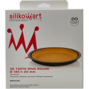 3D Tarte Ring Round ø18xh2 cm Silikomart anello microforato crostata guscio cestino 3D tondo