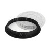 Kit tarte ring bubble ø190 mm Silikomart stampo silicone con anello per crostata di bolle tonda Kit tarte ring bubble ø190 mm Silikomart stampo silicone con anello per crostata di bolle tonda