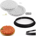 Kit Crostata Bolle o Torta Tarte Ring Bubble da 19 cm da Silikomart