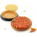 Tarte Ring Bubble da 19 cm da Silikomart: kit per crostata o torta tonda con decoro a bolle