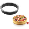 Tarte Ring Round ø16xh3,5 cm Silikomart anello tondo microforato per crostate in termoplastica Tarte Ring Round ø16xh3,5 cm Silikomart anello tondo microforato per crostate in termoplastica