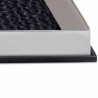 Cornice Acciaio Inox 18-10 o AISI304 lunga 60 cm, larga 40 cm, alta 4 cm da Silikomart