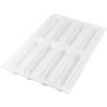 Stampo in silicone Fingers 75 per 8 monoporzioni a forma di dita da 130x27xh27 mm da Silikomart Stampo in silicone Fingers 75 per 8 monoporzioni a forma di dita da 130x27xh27 mm da Silikomart
