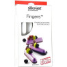 Stampo in silicone Fingers 75 per 8 monoporzioni a forma di dita da 130x27xh27 mm più cutter e 10 vassoi da Silikomart