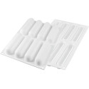 Stampo in silicone Fingers 75 per 8 monoporzioni a forma di dita da 130x27xh27 mm da Silikomart