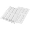 Stampo in silicone Fingers 75 per 8 monoporzioni a forma di dita da 130x27xh27 mm da Silikomart Stampo in silicone Fingers 75 per 8 monoporzioni a forma di dita da 130x27xh27 mm da Silikomart
