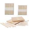93 o 113 mm Stecche per gelato 2400 bastoncini per gelato artigianale in legno di faggio Decora 93 o 113 mm Stecche per gelato 2400 bastoncini per gelato artigianale in legno di faggio Decora