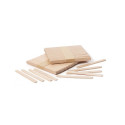 Stecche per gelato 2400 bastoncini per gelato artigianale in legno di faggio 10xh93 mm Decora