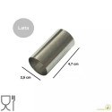 Forma o stampo Cartuccia a tubo in Latta di altezza 4,7 cm, diametro 2,5 cm