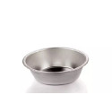 Formina liscia per dessert con bordo in latta di diametro 4 cm ed altezza 1 cm da Vespa