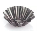 Formina riccia con fondo rialzato in alluminio antiaderente diametro 6,8 cm ed altezza 2 cm da Vespa