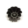Formina riccia con fondo rialzato in alluminio antiaderente diametro 6,8 cm ed altezza 2 cm da Vespa Formina riccia con fondo rialzato in alluminio antiaderente diametro 6,8 cm ed altezza 2 cm da Vespa