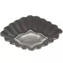 Formina riccia a rombo in alluminio antiaderente 9.5x6xh1.5 cm da Vespa
