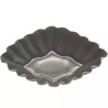 Formina riccia a rombo in alluminio antiaderente 9.5x6xh1.5 cm da Vespa