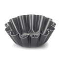 Vespa Formina Budino e Briochette – Stampo Tondo Riccio in Alluminio Antiaderente Ø11×H4,5 cm