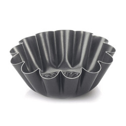 Vespa Formina Budino o Briochette Tonda in Alluminio Antiaderente Ø11×H4,5 cm