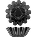 Formina budino in alluminio antiaderente ø11xh4,5 cm da Vespa