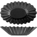 Formina riccia ovale in alluminio antiaderente da 7 o 9 cm di Vespa