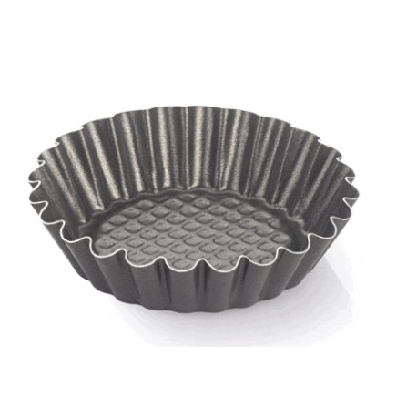 Formina crostatina tonda in alluminio antiaderente con fondo rialzato ø10xh2,3 cm da Vespa Formina crostatina tonda in alluminio antiaderente con fondo rialzato ø10xh2,3 cm da Vespa