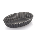 Formina brioche ovale in alluminio antiaderente 11x7,5xh2,3 cm da Vespa