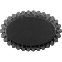 Formina brioche ovale in alluminio antiaderente 11x7,5xh2,3 cm da Vespa
