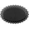 Formina brioche ovale in alluminio antiaderente 11x7,5xh2,3 cm da Vespa