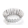 Formina crostatina tonda in latta con fondo rialzato ø10xh2,3 cm da Vespa Formina crostatina tonda in latta con fondo rialzato ø10xh2,3 cm da Vespa